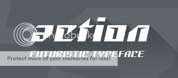Action Futuristic Font