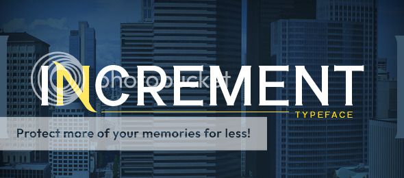 Increment Typeface