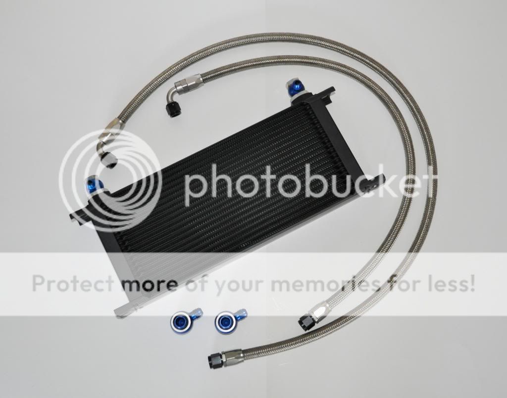 New upgraded evo x engine oil cooler Mitsubishi