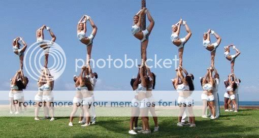 Image result for cheerleading stunts