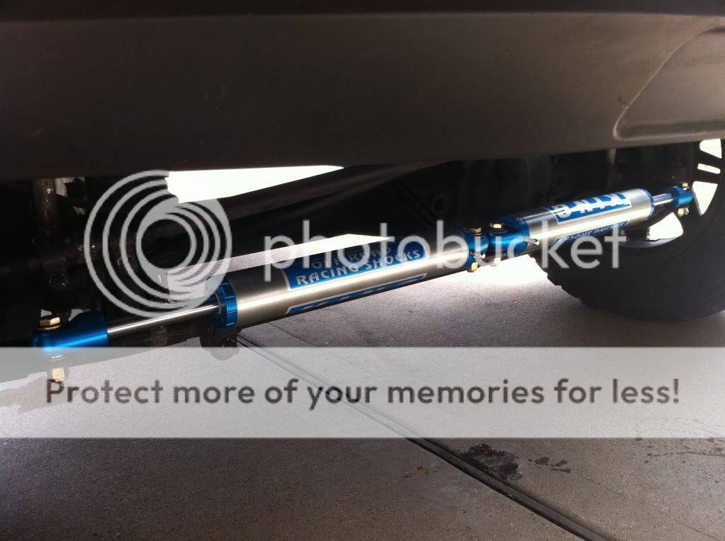 Teaser King 2.5" steering stabilizers Ford Powerstroke Diesel Forum