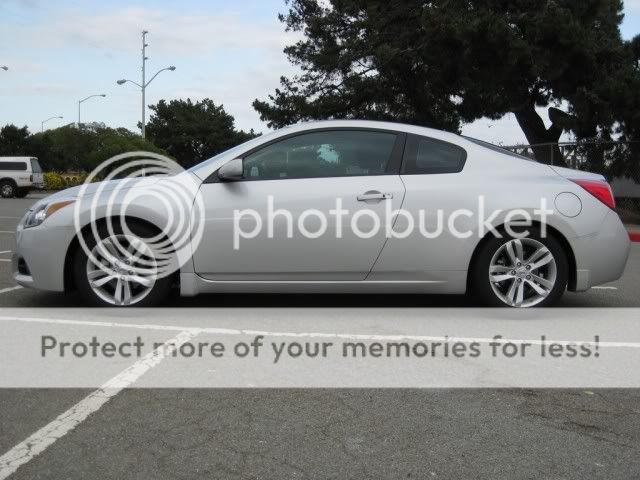 H&R Springs on Altima Coupe before & after pics - Nissan ... H&R Springs on Altima Coupe before & after pics - Nissan ...